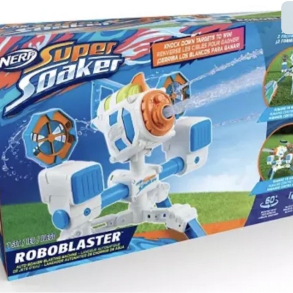 Nerf super soaker roboblaster